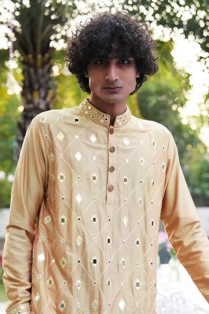 Mirror work Kurta - Image 5
