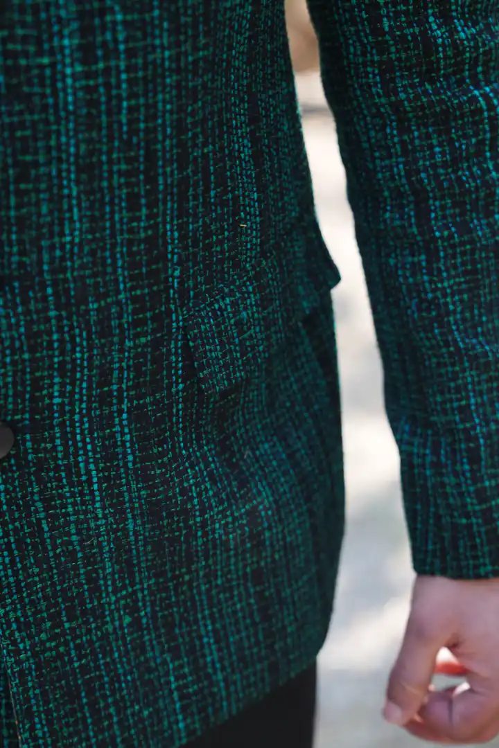 The Emerald Weave Bandgala - Image 4