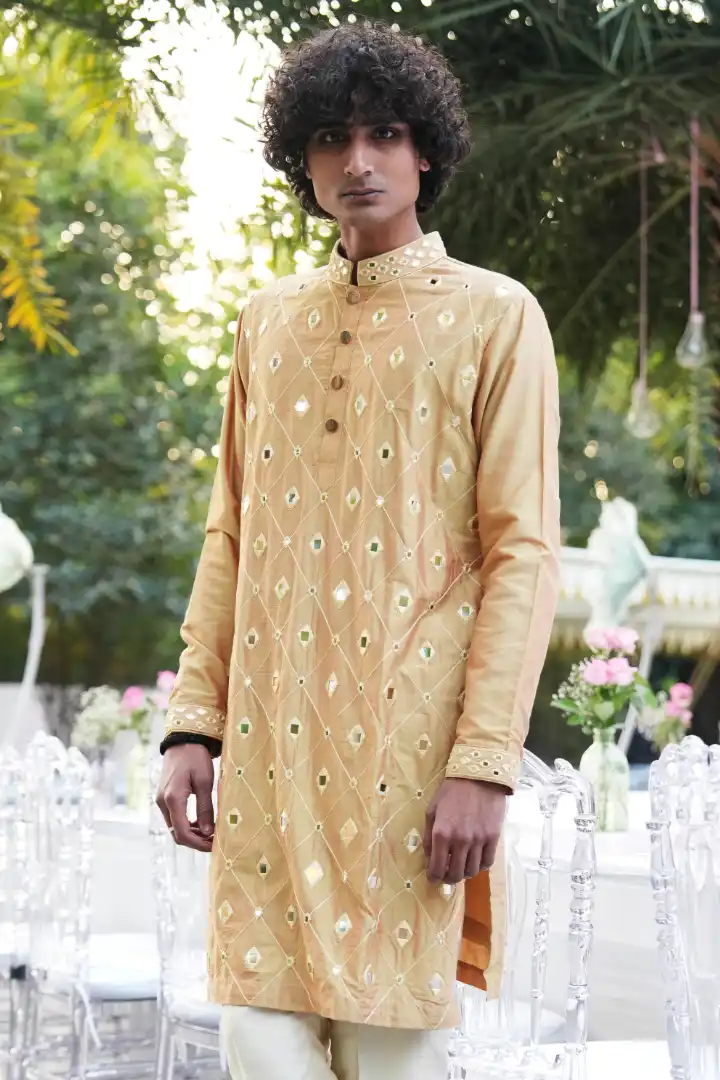 Mirror work Kurta - Image 4