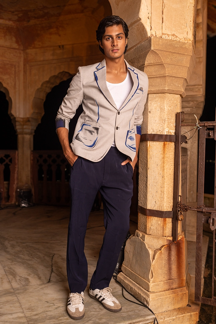 Hand-Painted Blazer - Image 4