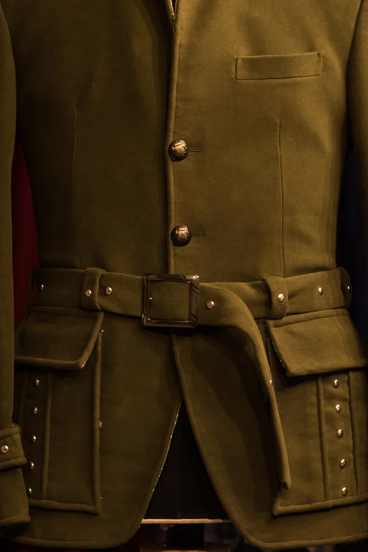 Olive Green Hunting Coat - Image 4
