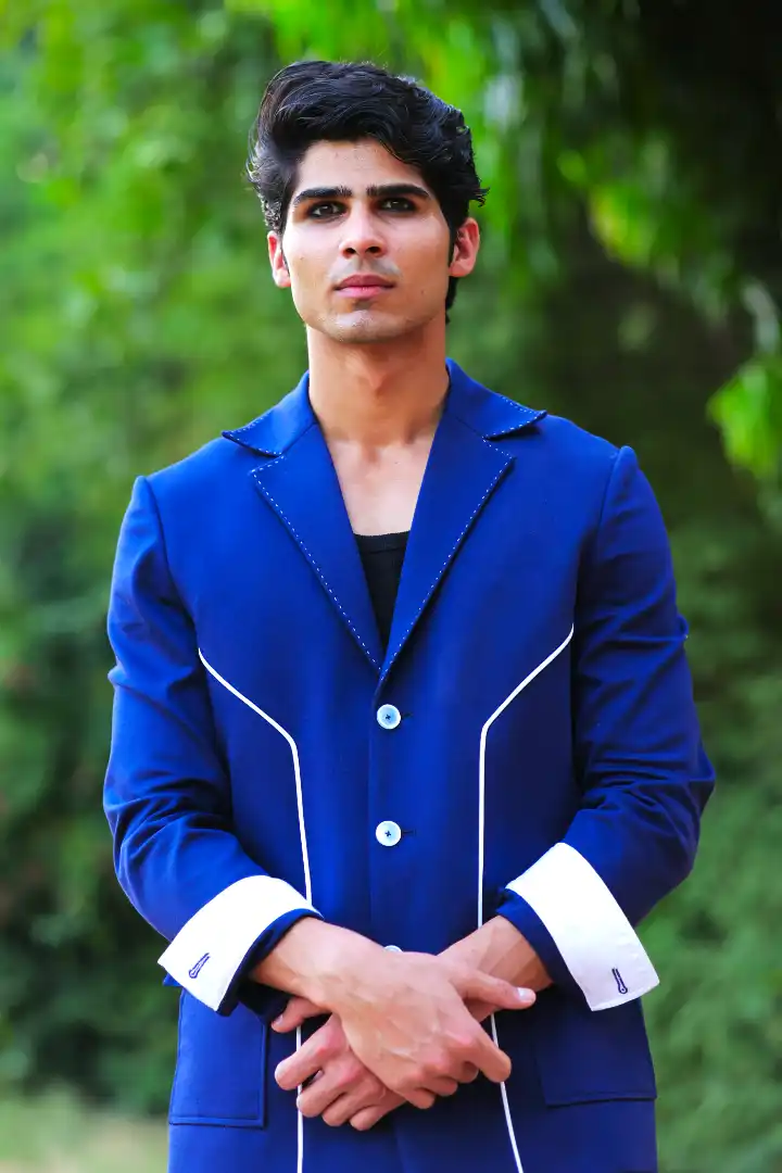 The Blue Contour Shacket - Image 3