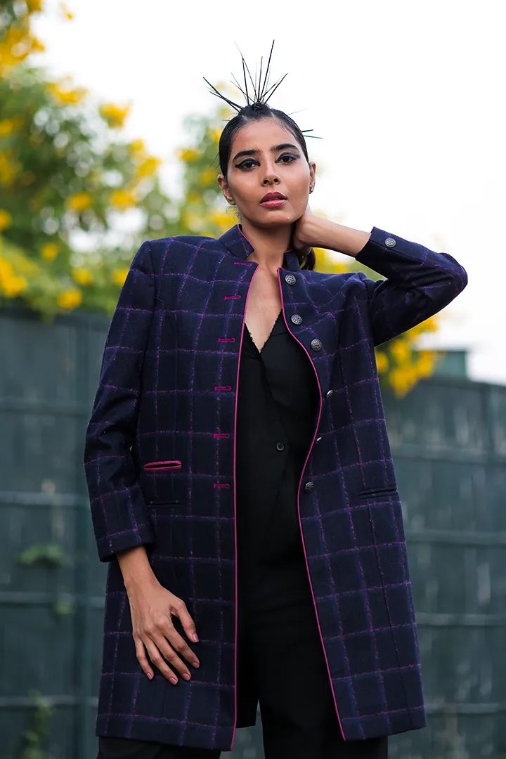 The Classic Check Overcoat - Image 5