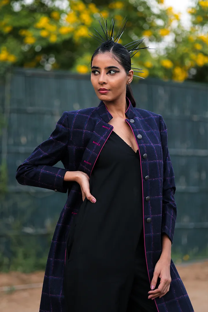 The Classic Check Overcoat - Image 3