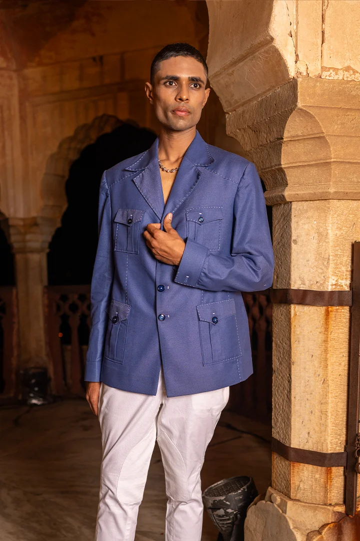 4-Button Hunting Coat - Image 4