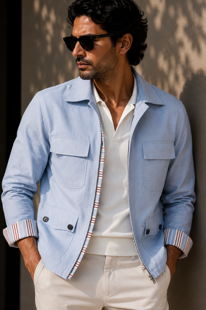 Summer Sky Shacket - Image 3